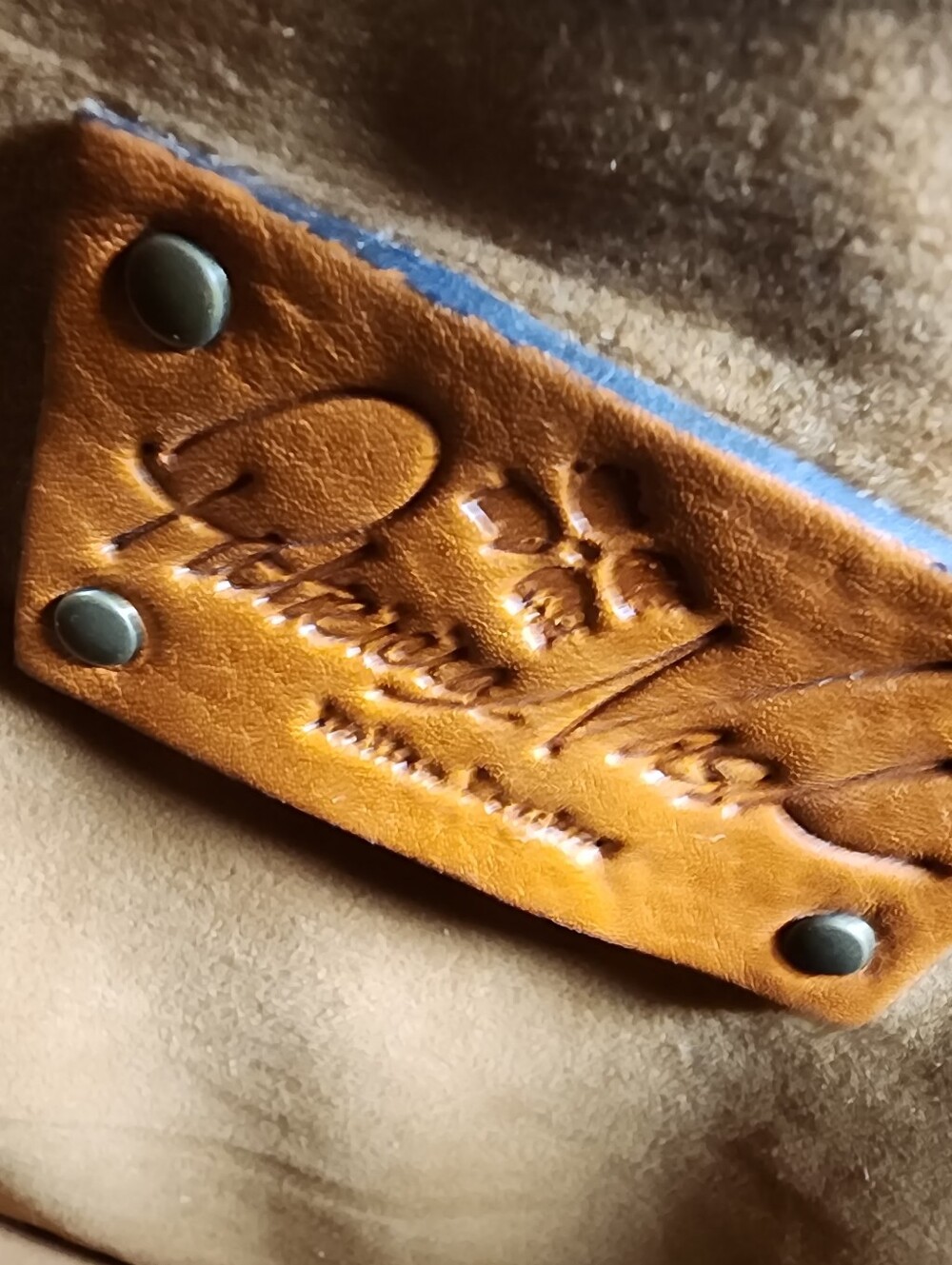 Patricia Nash Tooled Leather Saddle Bag With Whipstitch - Picture 4 of 14